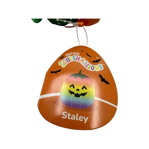 NWT Squishmallows Staley the Rainbow Pumpkinβ 4β - Picture 4 of 9